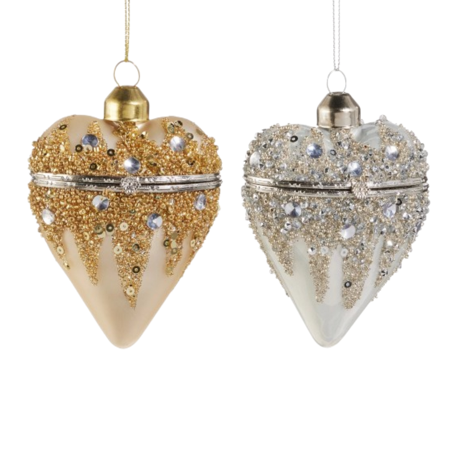 Hinged Heart Ornament
