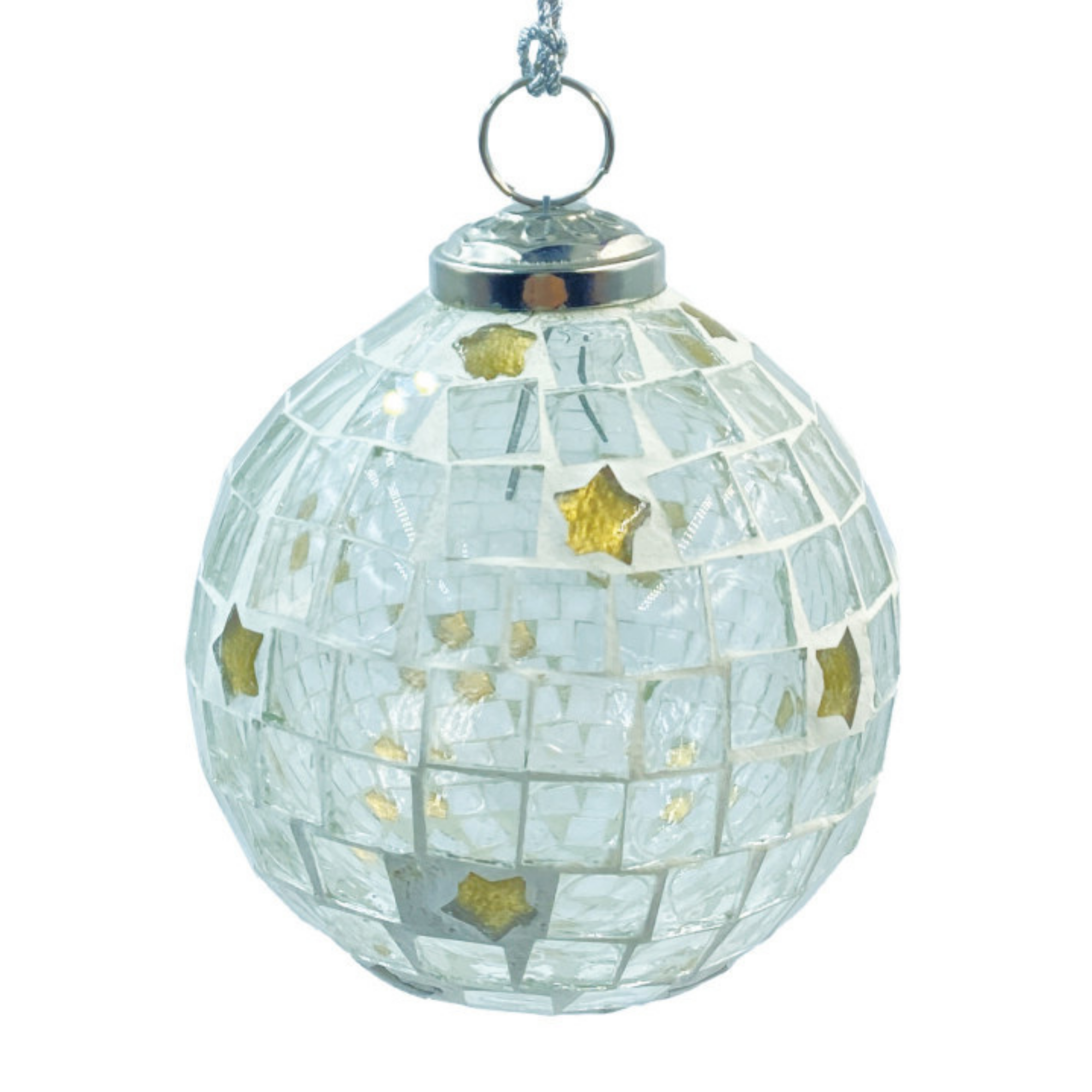 Mosaic Ball Ornament