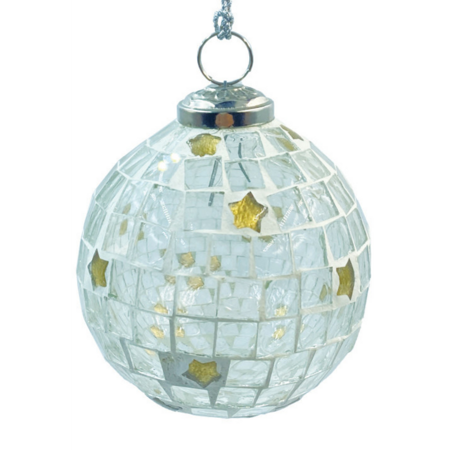 Mosaic Ball Ornament