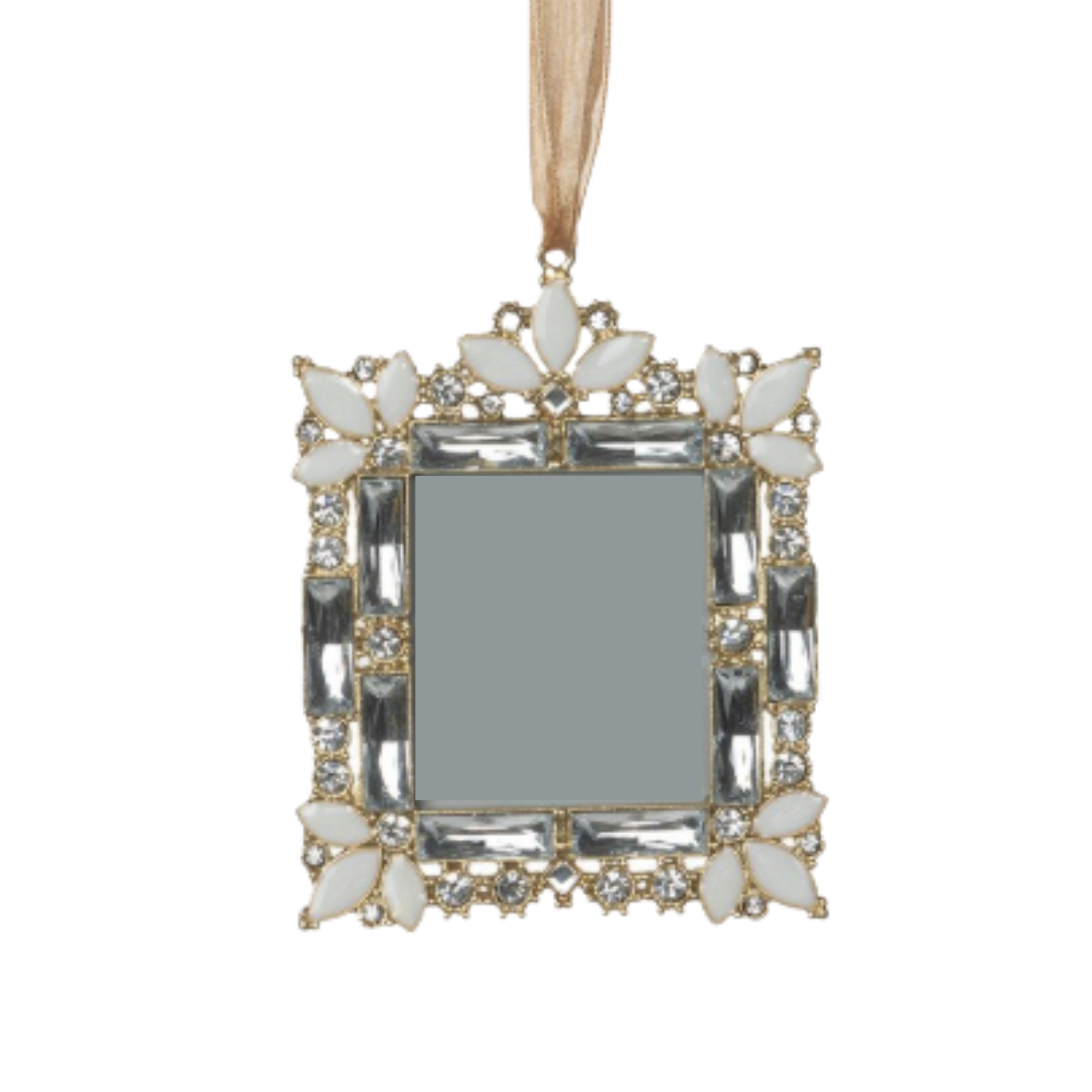 Jeweled Frame Ornament (large)