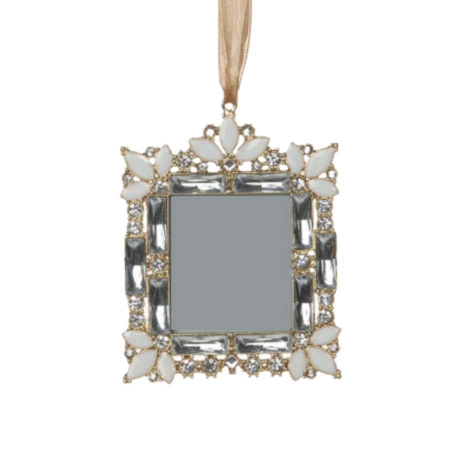 Jeweled Frame Ornament (large)