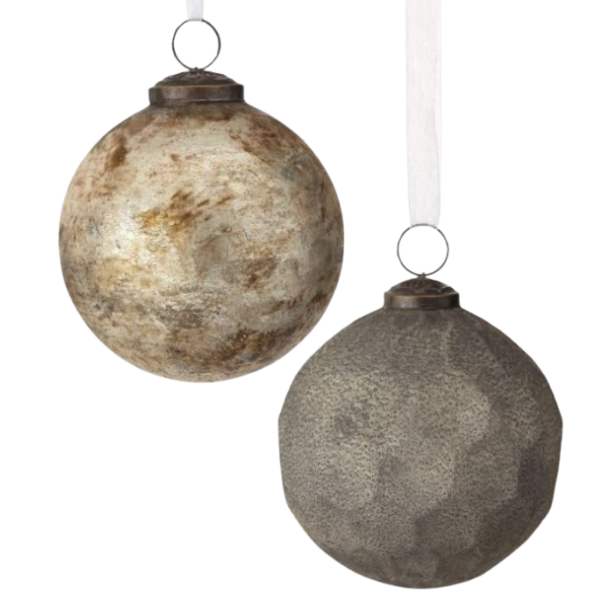 Mercury Glass Art Ornament