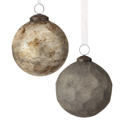 Mercury Glass Art Ornament