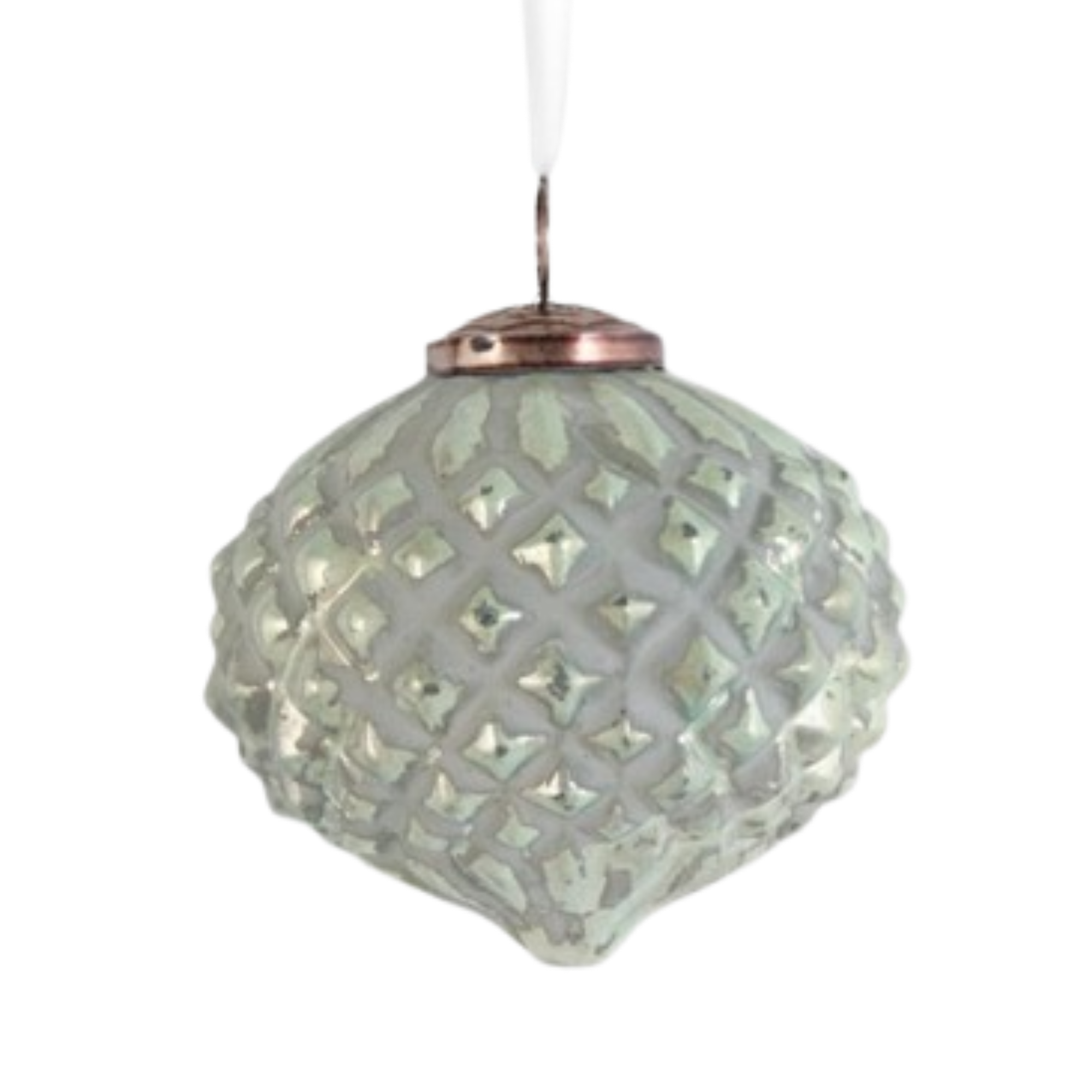 Green Glass Ornament