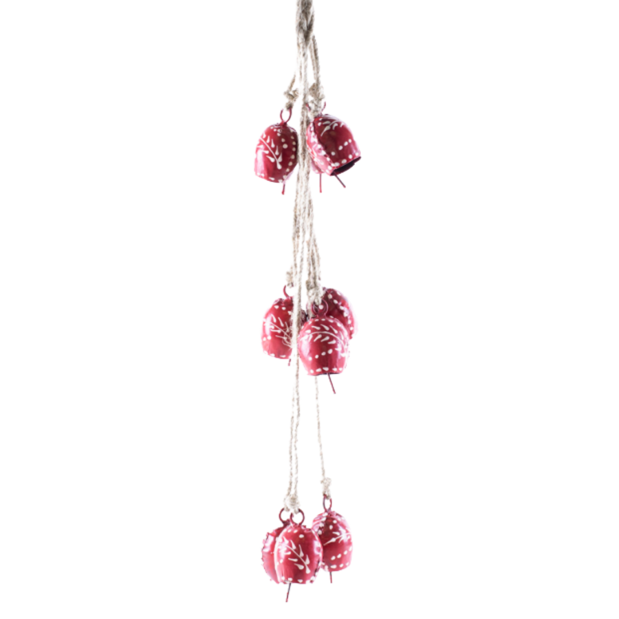 Hanging Red Bells