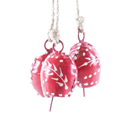 Hanging Red Bells