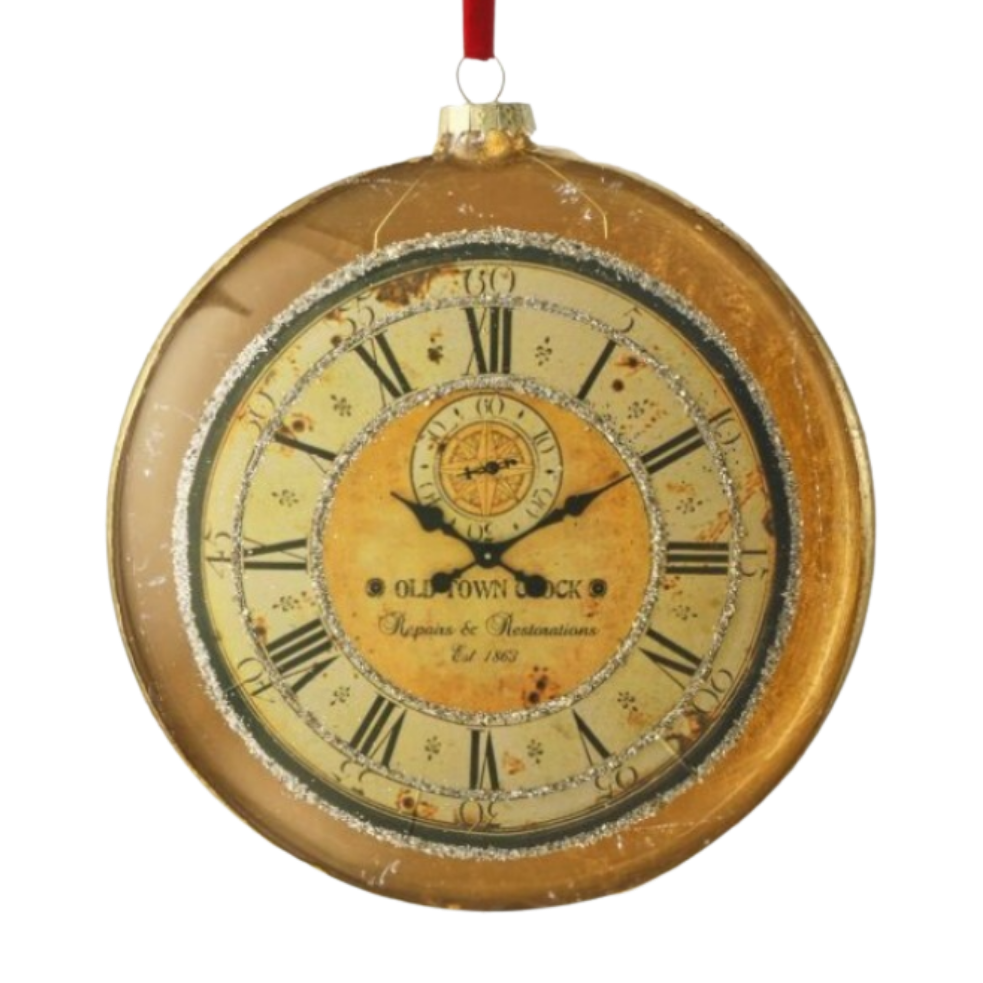 Antique Watch Ornament