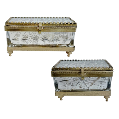 Aged Mirror Box