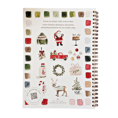Watercolor Workbook - Christmas