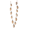 Glass Ornament Garland, gold