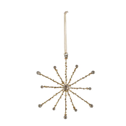 Beaded Starburst Ornament