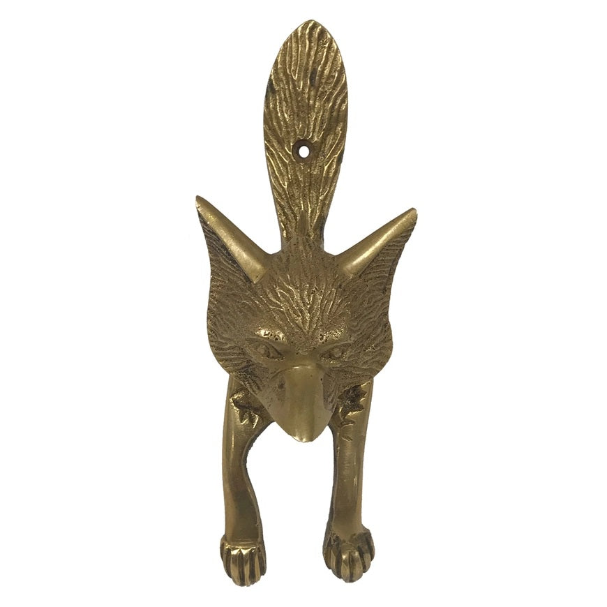Antiqued Fox Door Knocker