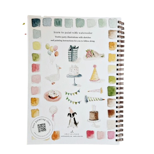 Watercolor Workbook - Celebrate