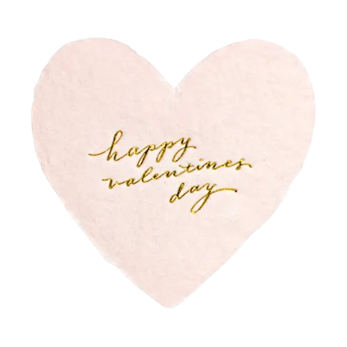 Handmade Letterpress - Happy Valentines Day