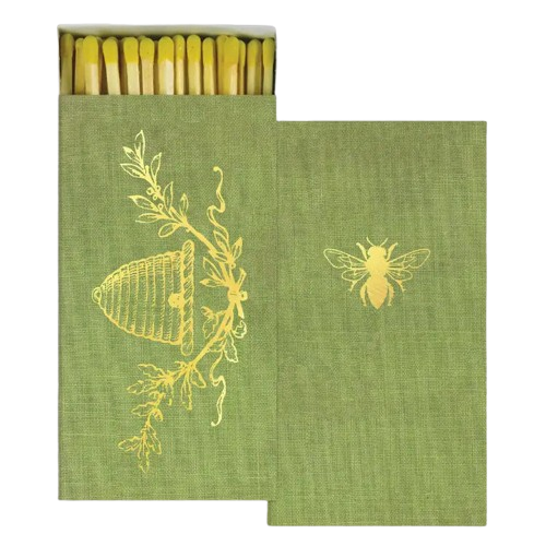 Safety Matches - Gold Bee