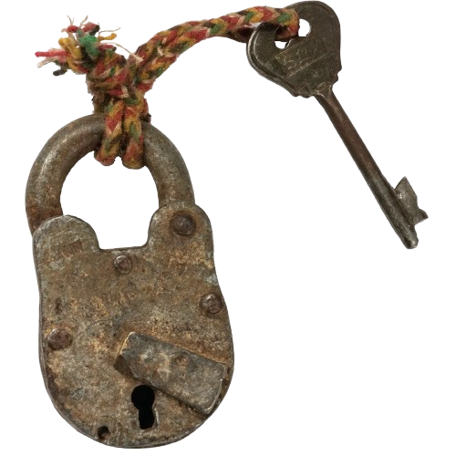Rustic Lock and Key