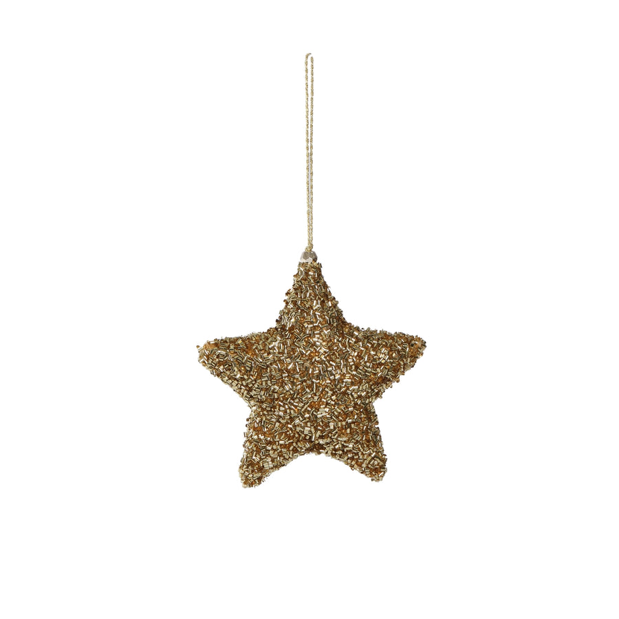 Beaded Star Ornament
