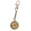 Brass Compass Key Chain