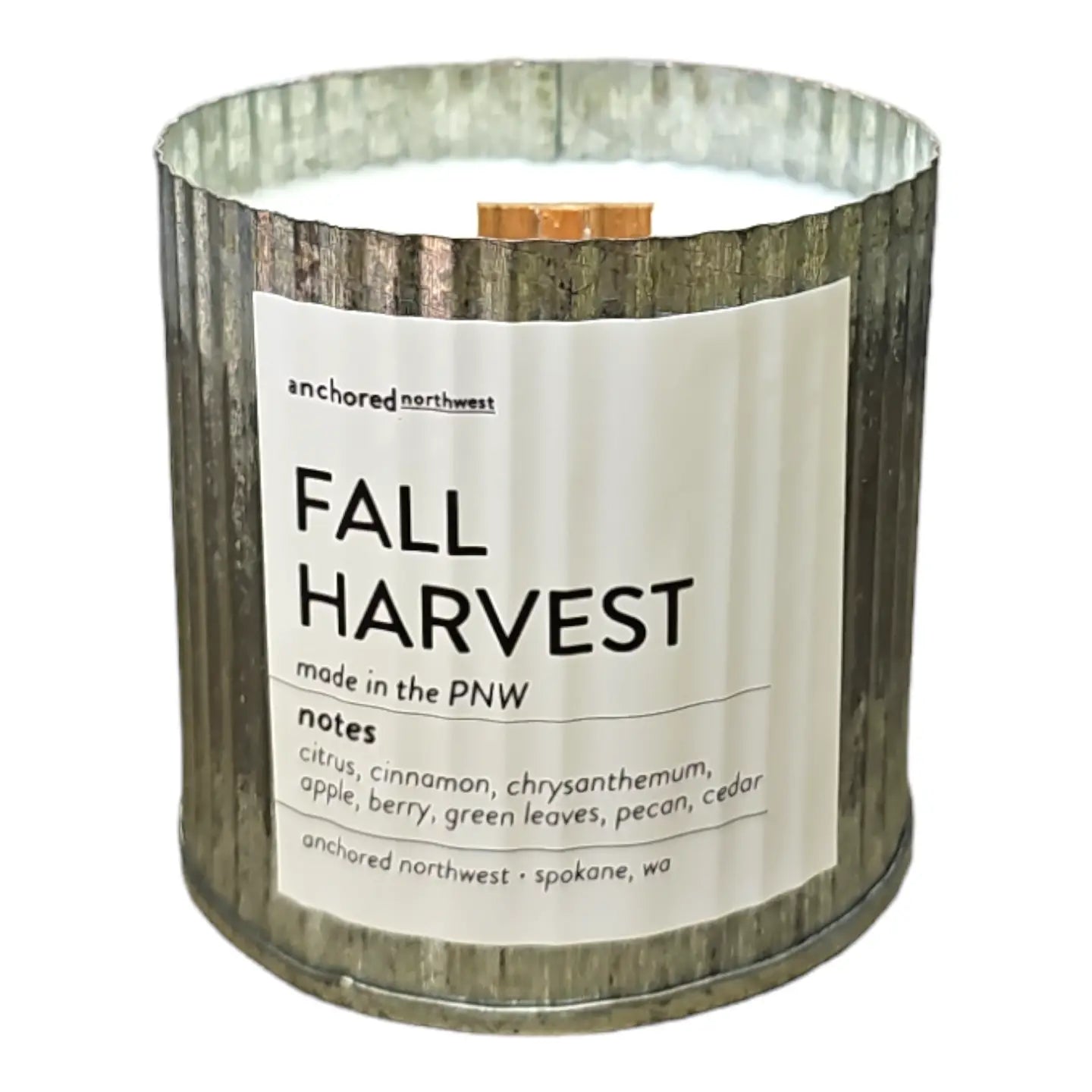 Wood Wick Candle - Fall Harvest