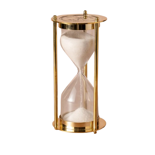Brass Hourglass