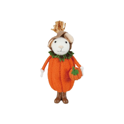 Felt Mouse - Pumpkin