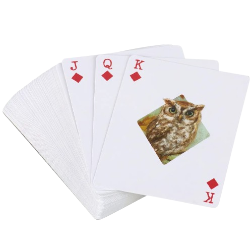 Playing Cards - Owls