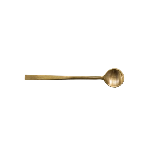 Round Brass Spoon