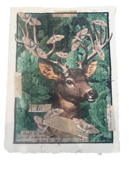 12x16 Artisan Paper Print, all shall be well