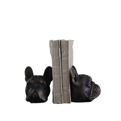 Bulldog Bookends