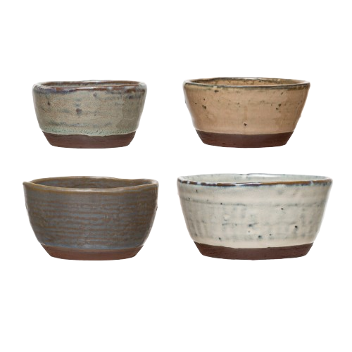 Glazed Stoneware Bowl
