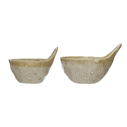 Stoneware Colander