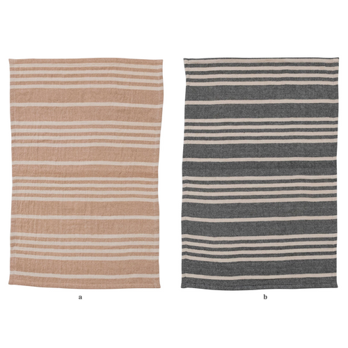 Striped Cotton Tea Towel