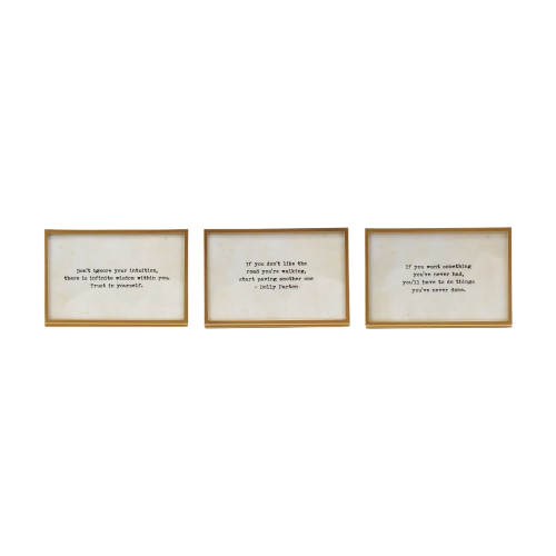 Metal/Glass Frame