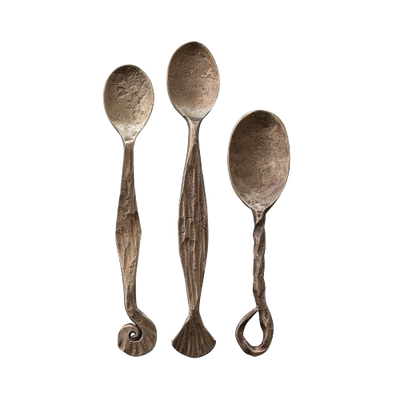 Hand Forged Brass Spoon