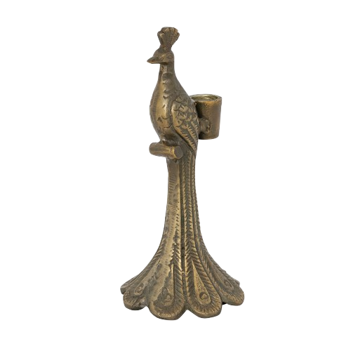 Peacock Candle Holder