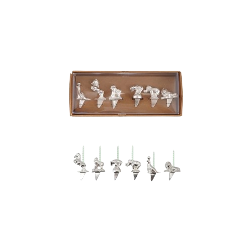 Birthday Candle Holders, set/6
