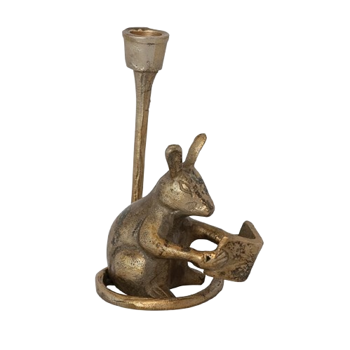 Mouse with Book Taper Holder