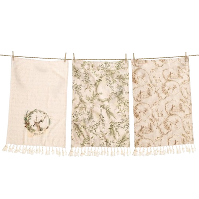 Dish Towel - Holly and Ivy
