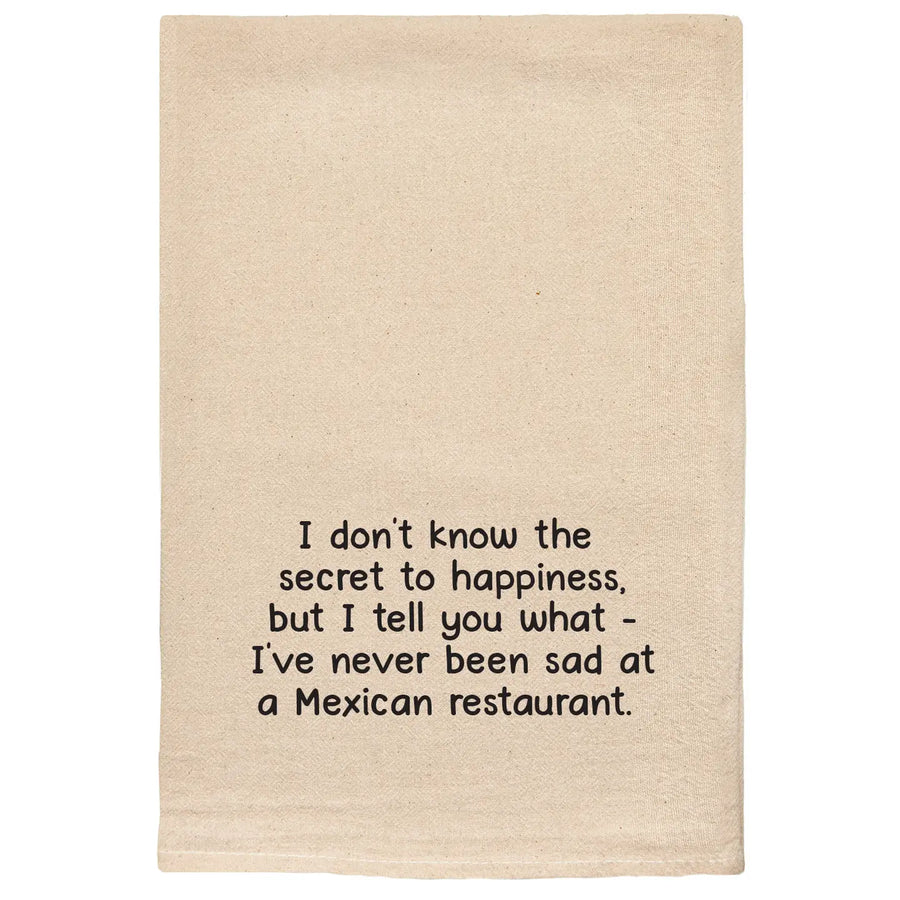 Dish Towel - Secret to Happiness