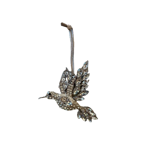Crystal Hummingbird Ornament