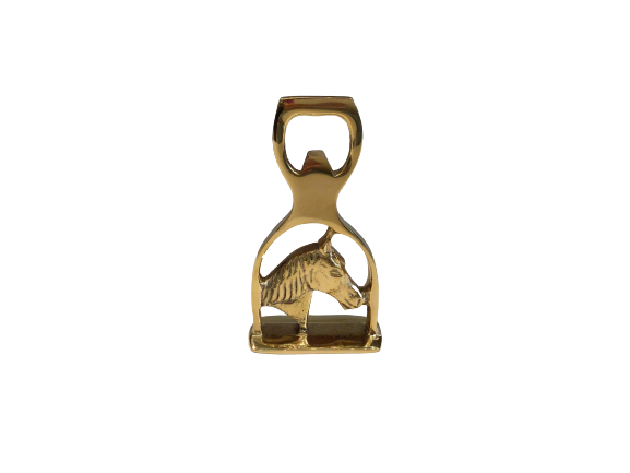 Bottle Opener, horse head/stirrup