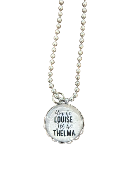 Charm Necklace - Thelma and Louise