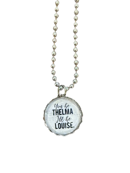 Charm Necklace - Thelma and Louise
