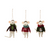 Felt Hat/Sweater Mouse Ornament