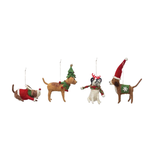 Felt Ornament - Dog
