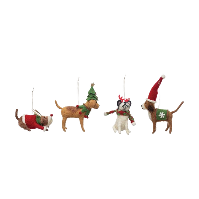Felt Ornament - Dog