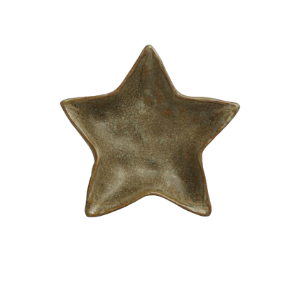 Stoneware Star Dish