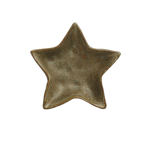 Stoneware Star Dish