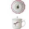 Christmas Mug/Saucer, duck
