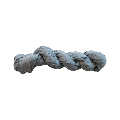 Silk Ribbon Skein, grey